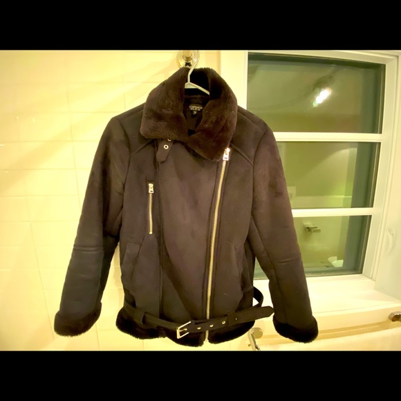 Topshop Sherling coat - Picture 1 of 4